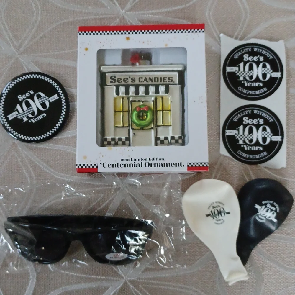 See's Candies 100 Year Anniversary Swag!